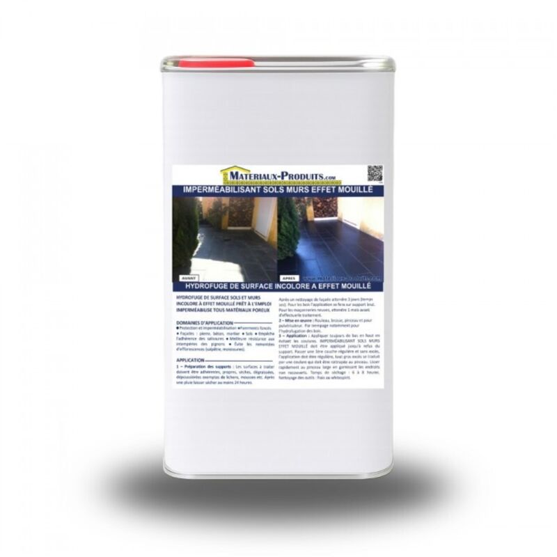 Matpro - Imperméabilisant sols murs effet mouillé - 1 l Incolore