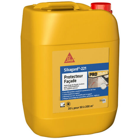 Impermeabilización SIKA - Sikagard-221 Protector de fachadas - 20L