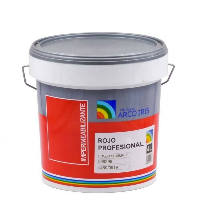 

Impermeabilizante Antigoteras Profesional Arcoiris | 4 L - Rojo Inglés