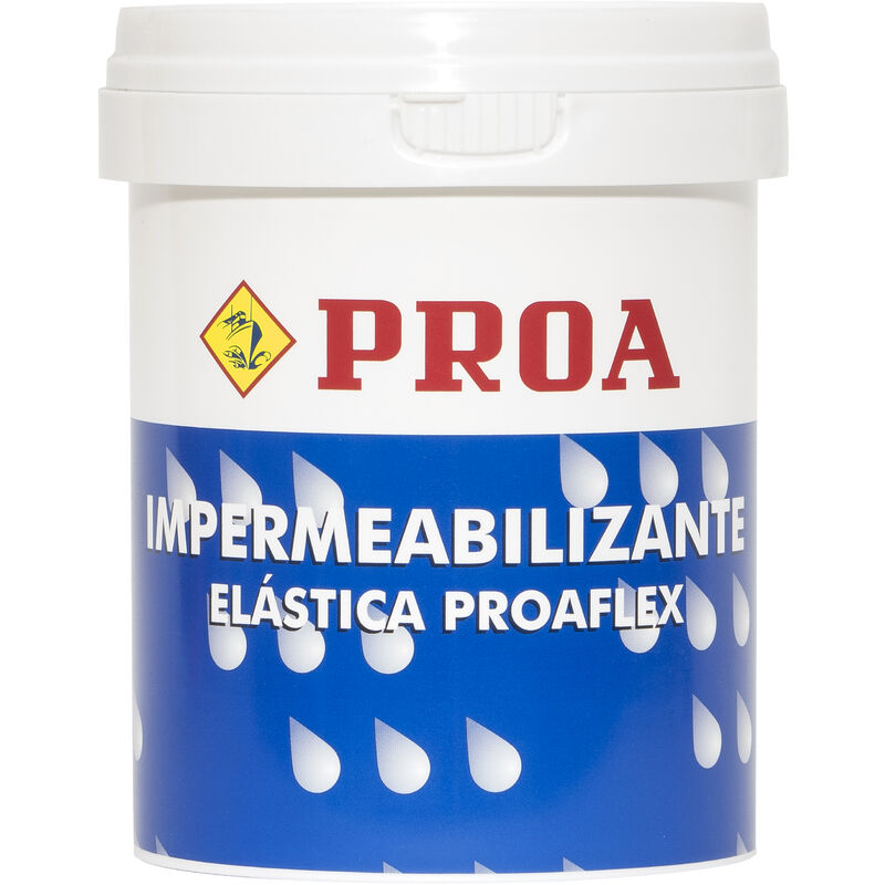 

IMPERMEABILIZANTE ELÁSTICA PISABLE FLEX. Impermeabiliza terrazas y evita filtraciones. Antigoteras. - Blanco - Proa