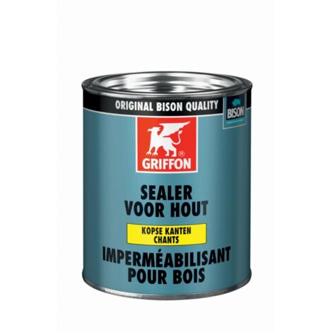 Impermeabilizante para cantos de madera bote 750ML secado rápido transparente - GRIFFON - 6302542