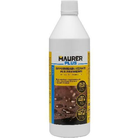 IMPERMEABILIZZANTE AD ACQUA PER PAVIMENTI 1LT MAURER PLUS