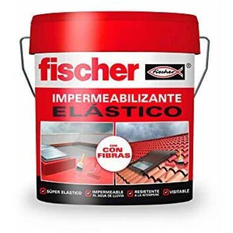 Impermeabilizzante Bianco 4l con Fibre 547958 Fischer