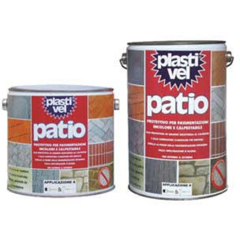Impermeabilizzante, idrorepellente, antiossidante, antistatico 2,5LT PATIO PLASTIVEL