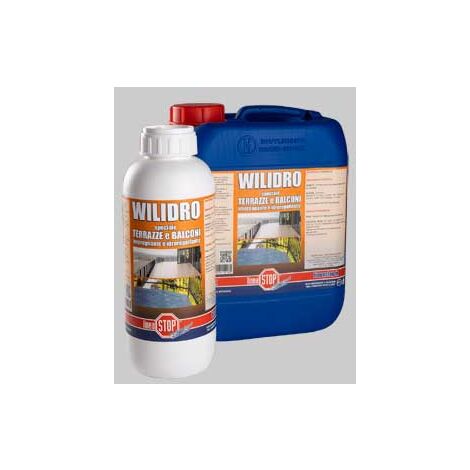 Impermeabilizzante per balconi e terrazze wilidro 1 lt