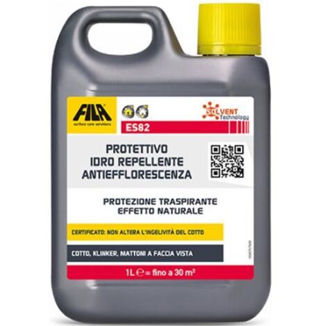 IMPERMEABILIZZANTE PER COTTO """FILA ES/82""" 1LT ANTI EFFLORESCENZA