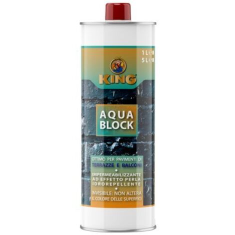 IMPERMEABILIZZANTE X TERRAZZE AQUA BLOCK LT.1  PZ 1,0