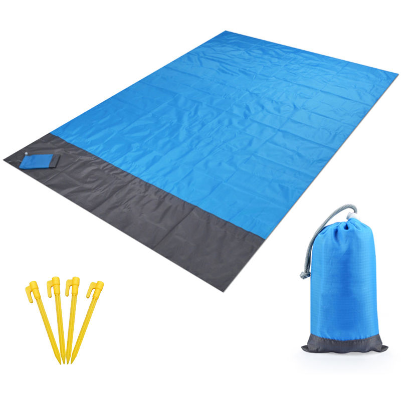 

Impermeable al aire libre Manta Beach alfombra de picnic portatil area de camping colchon de la estera, 2X2.1M