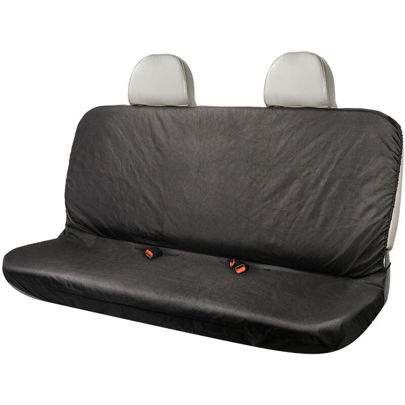 

Impermeable banco posterior cubierta de asiento de 600D Oxford Negro del amortiguador de asiento resistente al agua Proteccion del asiento del ajuste