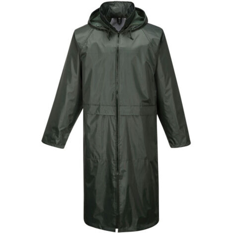 Impermeable de adulto Classic de tejido transpirable abertura frontal S438 6XL Amarillo