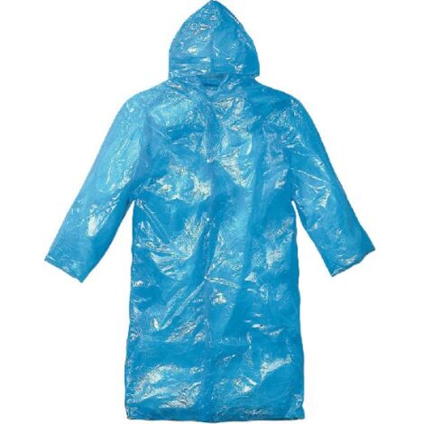 IMPERMÉABLE JETABLE PLIABLE «BOXER» Taille unique - couleur