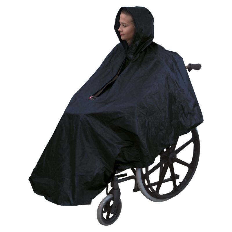 

Impermeable para silla de ruedas | Capa poncho de lluvia | Chubasquero universal