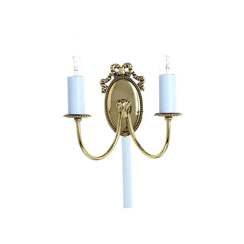 Image of Impex Lighting - Impex Eden Lampada da parete a candela in ottone lucido