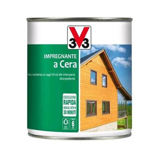 Impregnante a Cera Noce Chiaro 0,75 LT
