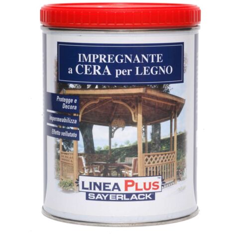 Impregnante a cera per legno Trasparente 750 ml