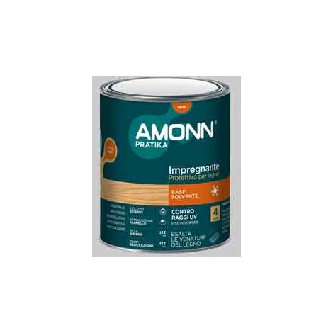IMPREGNANTE A SOLVENTE AMONN 0,75 lt - Noce - AMONN