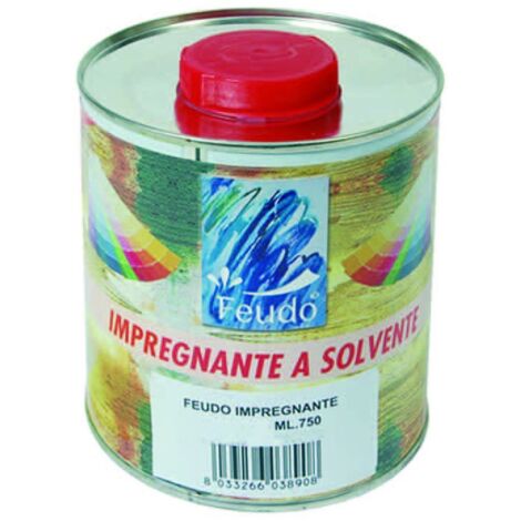 Impregnante a solvente effetto cerato per legno (holz wachs) - ml.750 trasparente cerato - 6 pz