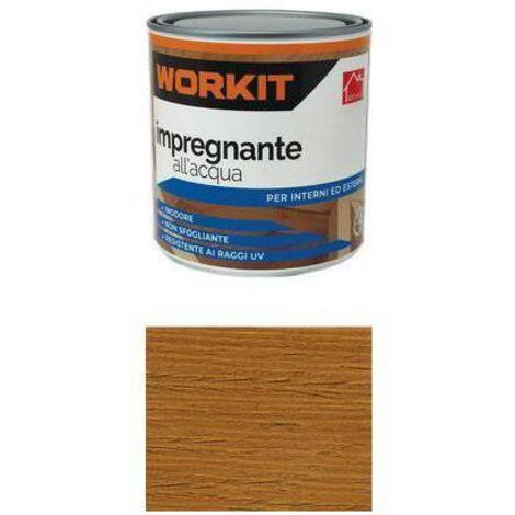 IMPREGNANTE ACQUA WORKIT - CASTAGNO ML 750 - 6 pezzi
