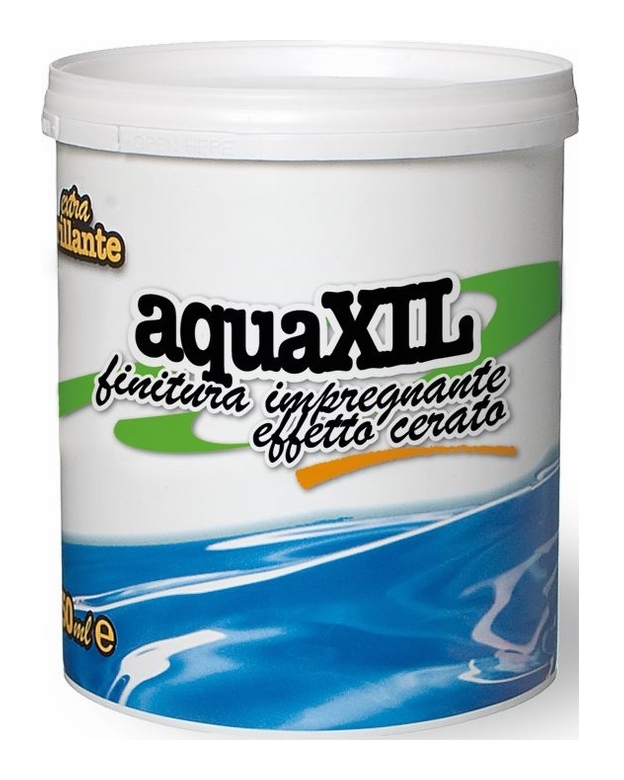 Italchimica - Impregnante ad Acqua Effetto Cerato per Legno Aquaxil Laiv colore Bianco 750 ml