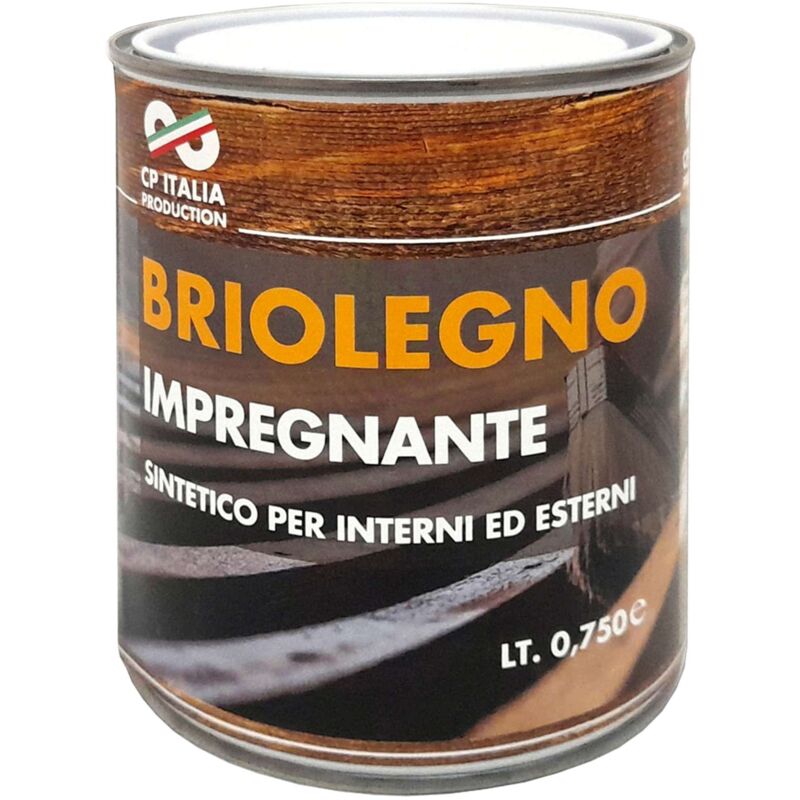 Image of Ferramenta1.com - Impregnante Briolegno Lt.0,750 Trasparente 100 - 6 Pz