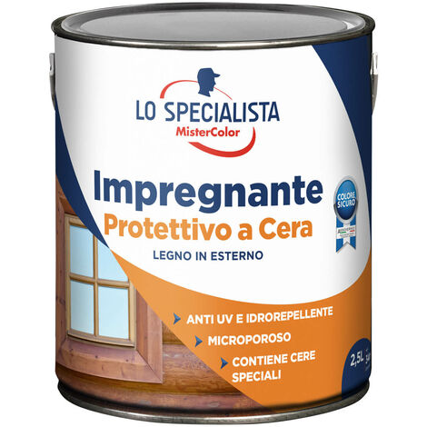 Impregnante Cera Solvente Incolore Litri 2,5