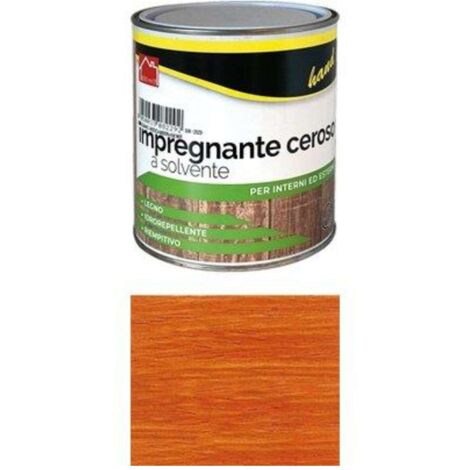 IMPREGNANTE CEROSO A SOLVENTE HAND - MOGANO ML 750 - 6 pezzi
