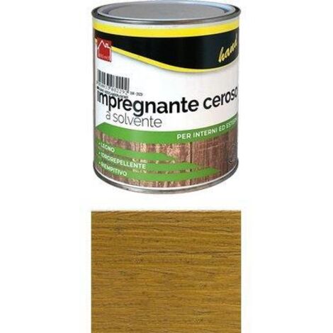 IMPREGNANTE CEROSO A SOLVENTE WORKIT - NOCE CHIARO LT 2,5- 2 pezzi