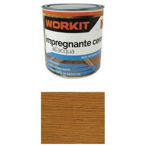 IMPREGNANTE CEROSO ACQUA WORKIT - CASTAGNO ML 750 - 6 pezzi