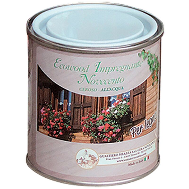 Image of Novecento - impregnante ceroso all'acqua ecowood - ml. 750 noce chiaro
