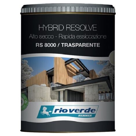 Impregnante finitura ad acqua 10 lt hybrid resolve rapida essiccazione renner