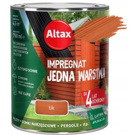 Impregnante monostrato per legno e calcestruzzo tik 0,75l