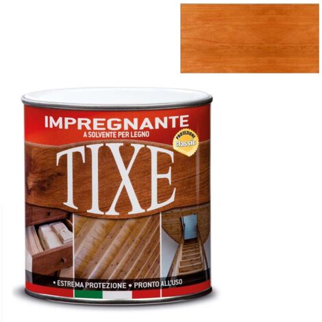 Impregnante per legno a solvente 750ml Interno Esterno Vernice protettiva Tixe Ciliegio