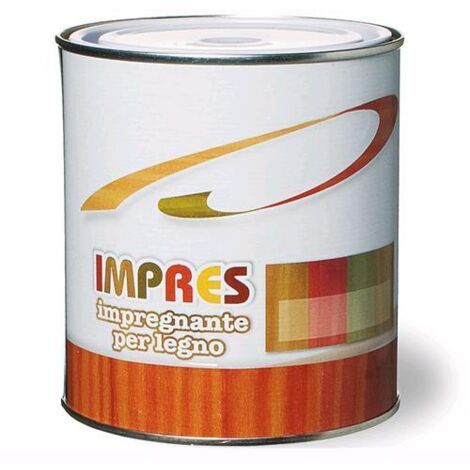 Impregnante Sintetico Satinato per Legno Impres Laiv Bianco 0,750 Lt.