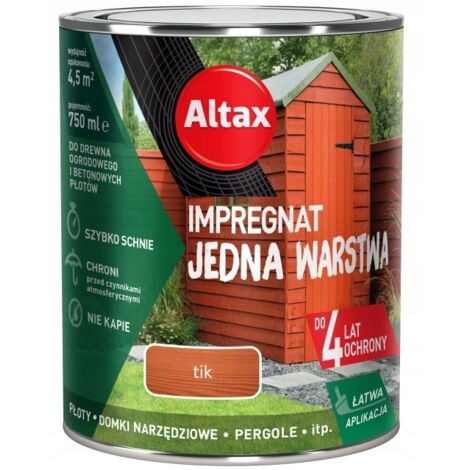 Imprégnation monocouche pour bois et béton tik 0,75l