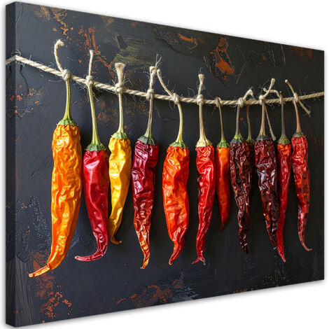 Impresión de Imagen, Chiles rojos secos, 45x30
