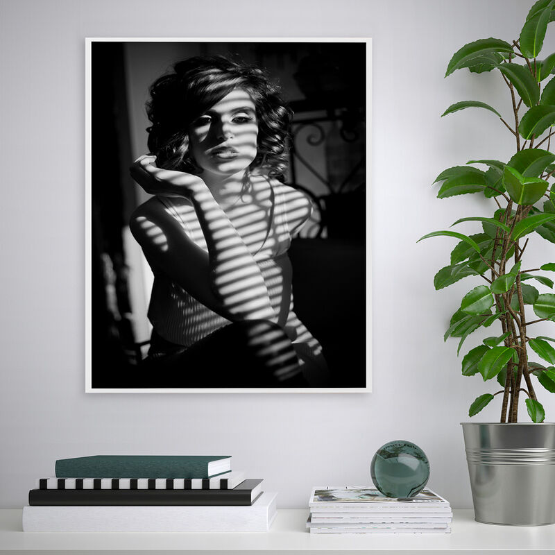 

Impresión fotografía mujer cuadro blanco y negro 40 x 50 cm Variety Wahine