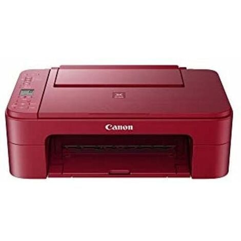 Impresora Multifuncional Canon PIXMA TS3352 Roja Wifi de inyección de tinta