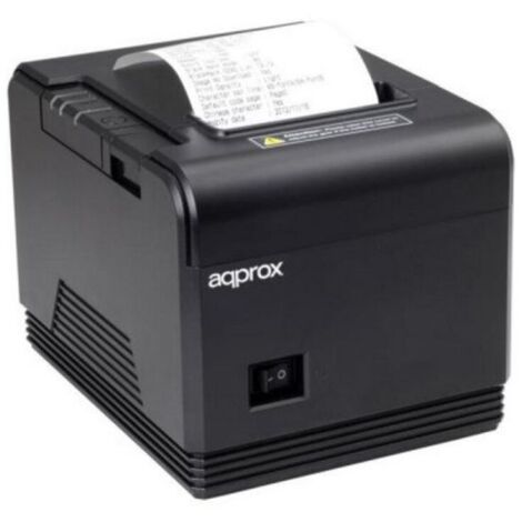 Impresora Térmica 80mm APPROX APPPOS80AM 200mm/s 203 dpi Negro