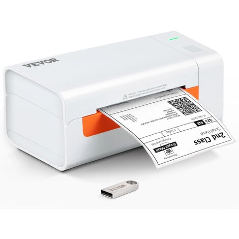 Impresora térmica de etiquetas Mophorn, etiquetadora de 4 x 6 con reconocimiento automático de etiquetas, compatible con Windows, MacOS y Linux, compatible con Amazon, eBay, Etsy, UPS y más