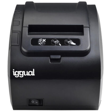 Impresora Térmica iggual TP8002 203 dpi Negro