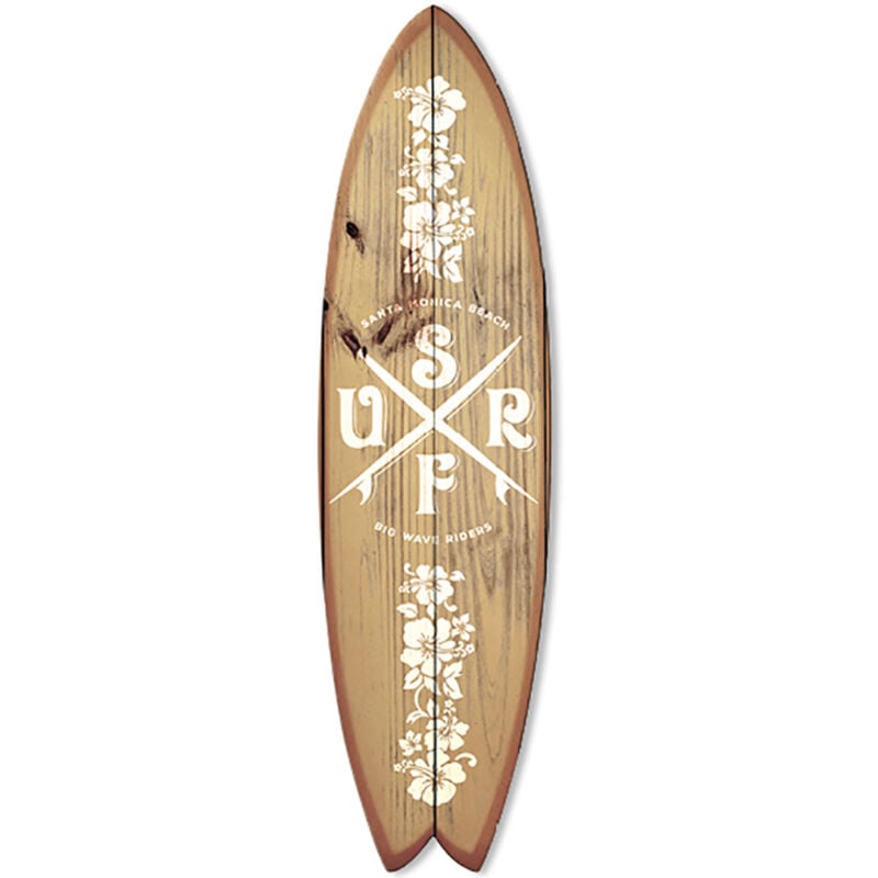 Hxadeco - Planche de surf décorative big wave