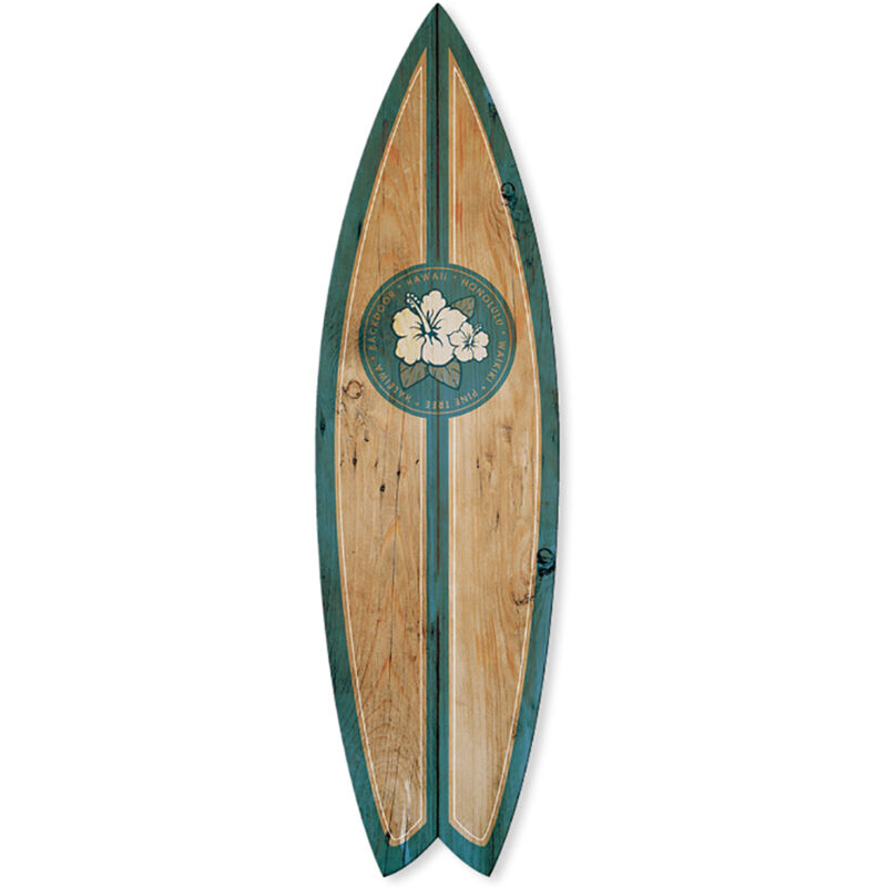 Hxadeco - Planche de surf décorative good wave