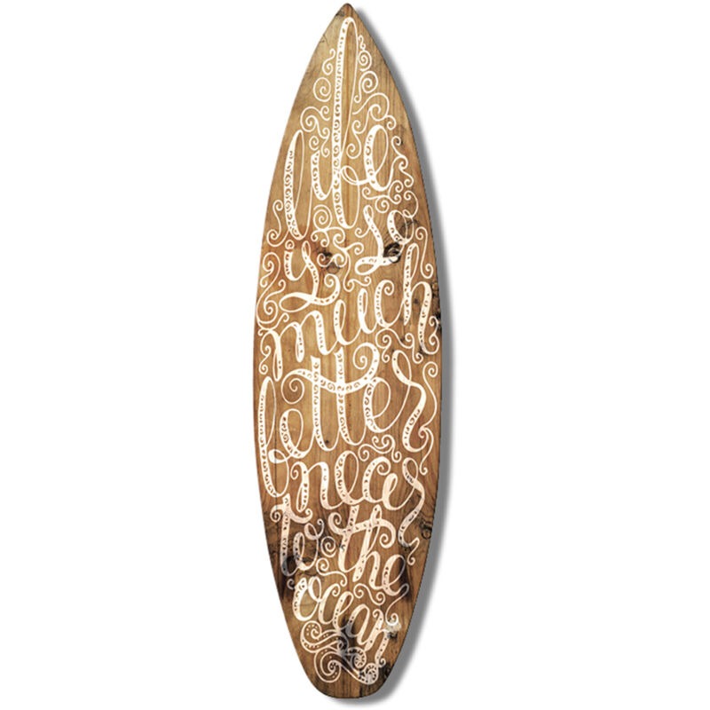 Hxadeco - Planche de surf décorative surf lifestyle