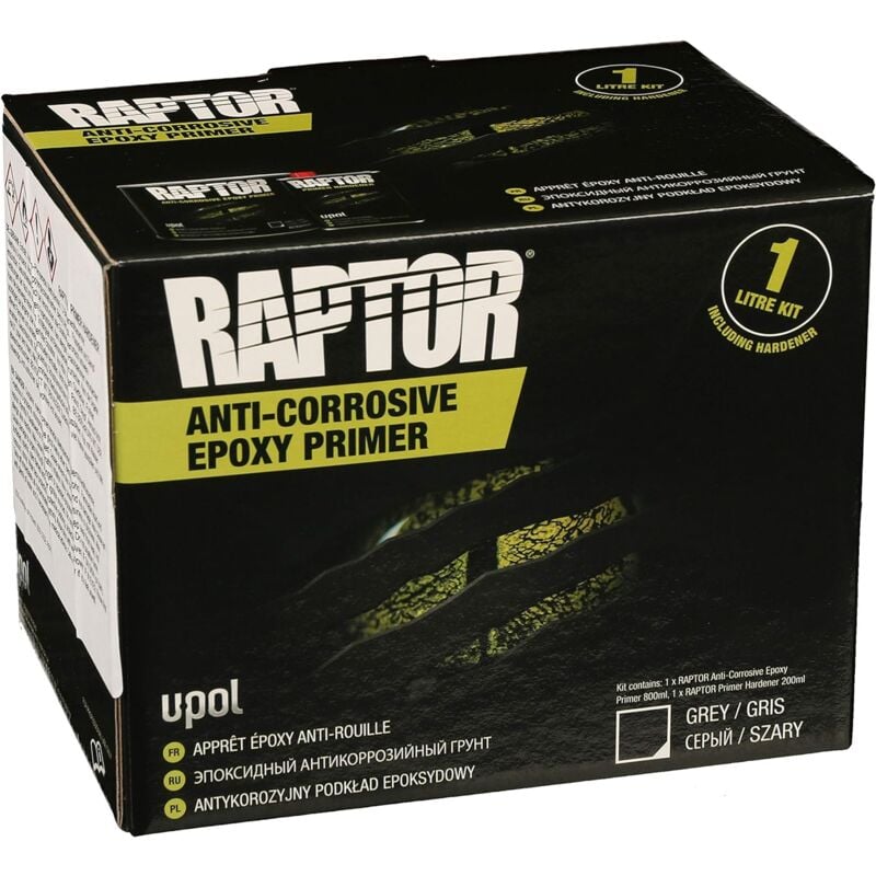 

Imprimacion Epoxi Raptor 2K Gris 1 Lt
