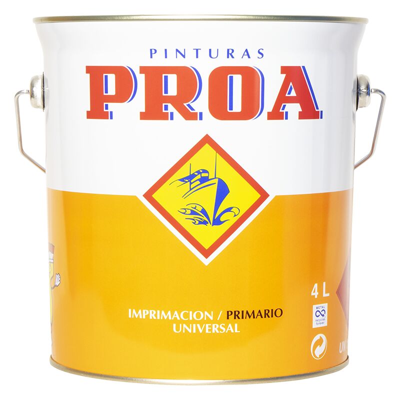 

Imprimacion Universal GRIS Medio RAL 7042 4lts - Proa