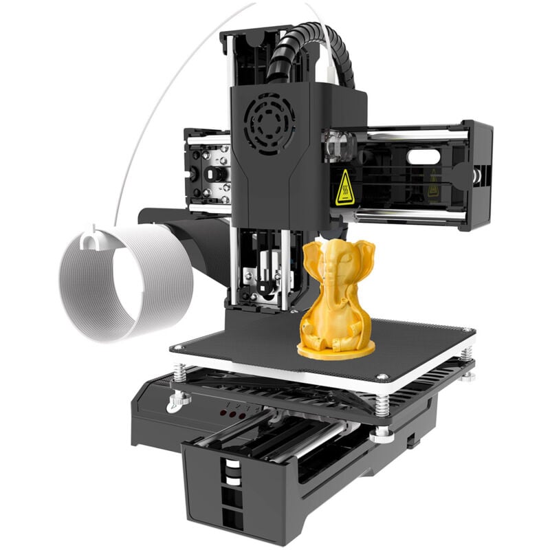 Meterk - Imprimante 3D pour enfants Prent K9, noire