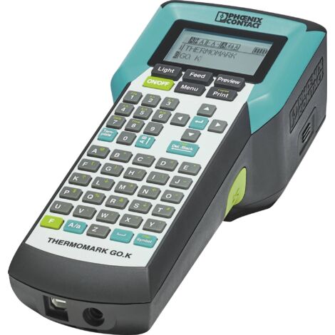 Imprimante à transfert thermique Phoenix Contact THERMOMARK GO.K 1184146 1 pc(s) Y894482