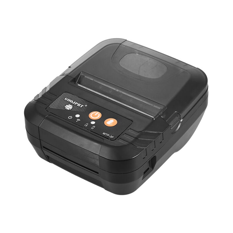 Lifcausal - Mini imprimante thermique portable sans fil 80 mm bt Impression de tickets de caisse haute vitesse avec câble usb Batterie rechargeable