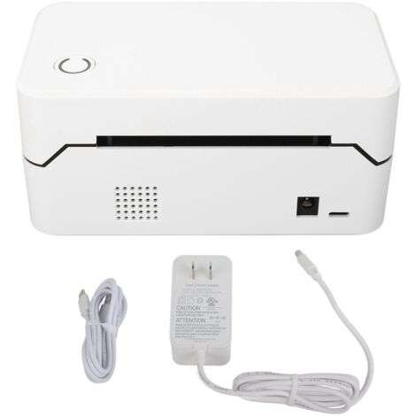 Imprimante d'étiquettes thermique sans fil Bluetooth pour expédition, 100-240V prise US