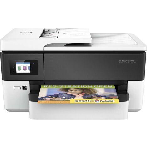 Imprimante multifonction à jet dencreHP Officejet Pro 7720 Wide Format All-in-One A3 imprimante, scanner, photocopieur, fax réseau, Wi-Fi, recto-ver